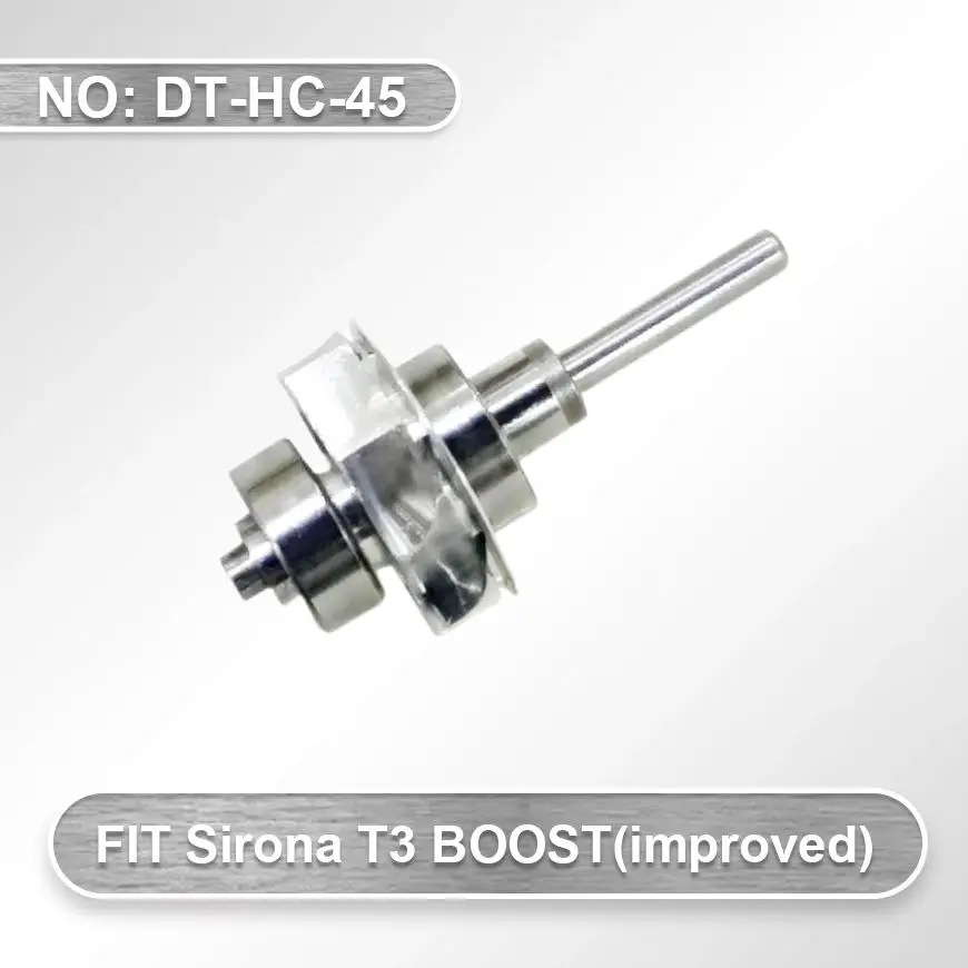 S7 Dental High Speed Handpiece Turbine Cartridge Fit Sirona T3 Boost Improved Push Button Handpiece Ceramic Bearing Cartridge