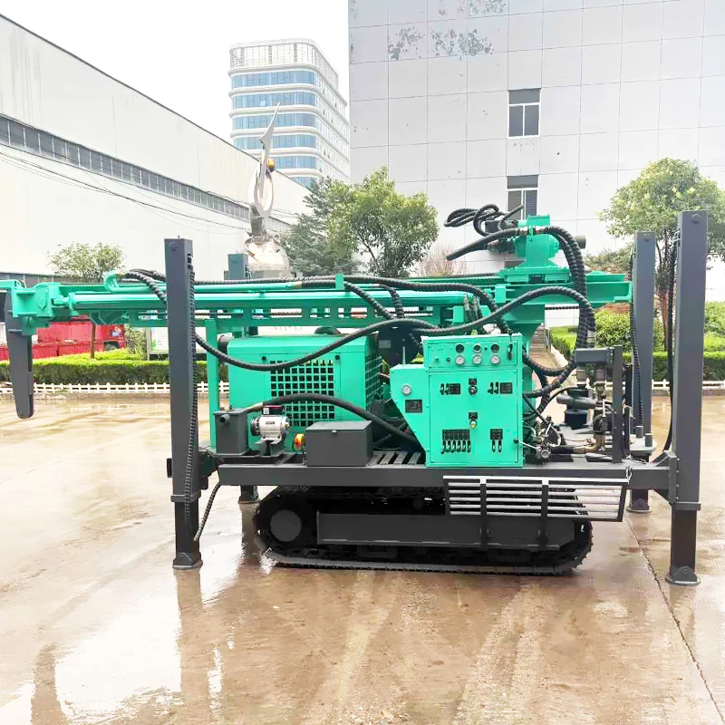 맞춤형 1150피트 공압식 경암 수중 시추기, 에어 컴프레서 포함 코어 심정 시추기