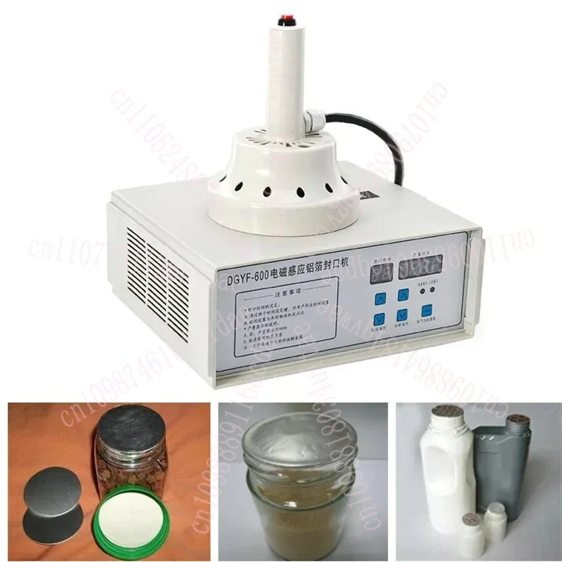 

Машина для запечатывания алюминиевой фольги непрерывной индукции для стеклянных бутылок, машина для запечатывания прокладок пластиковых бутылок