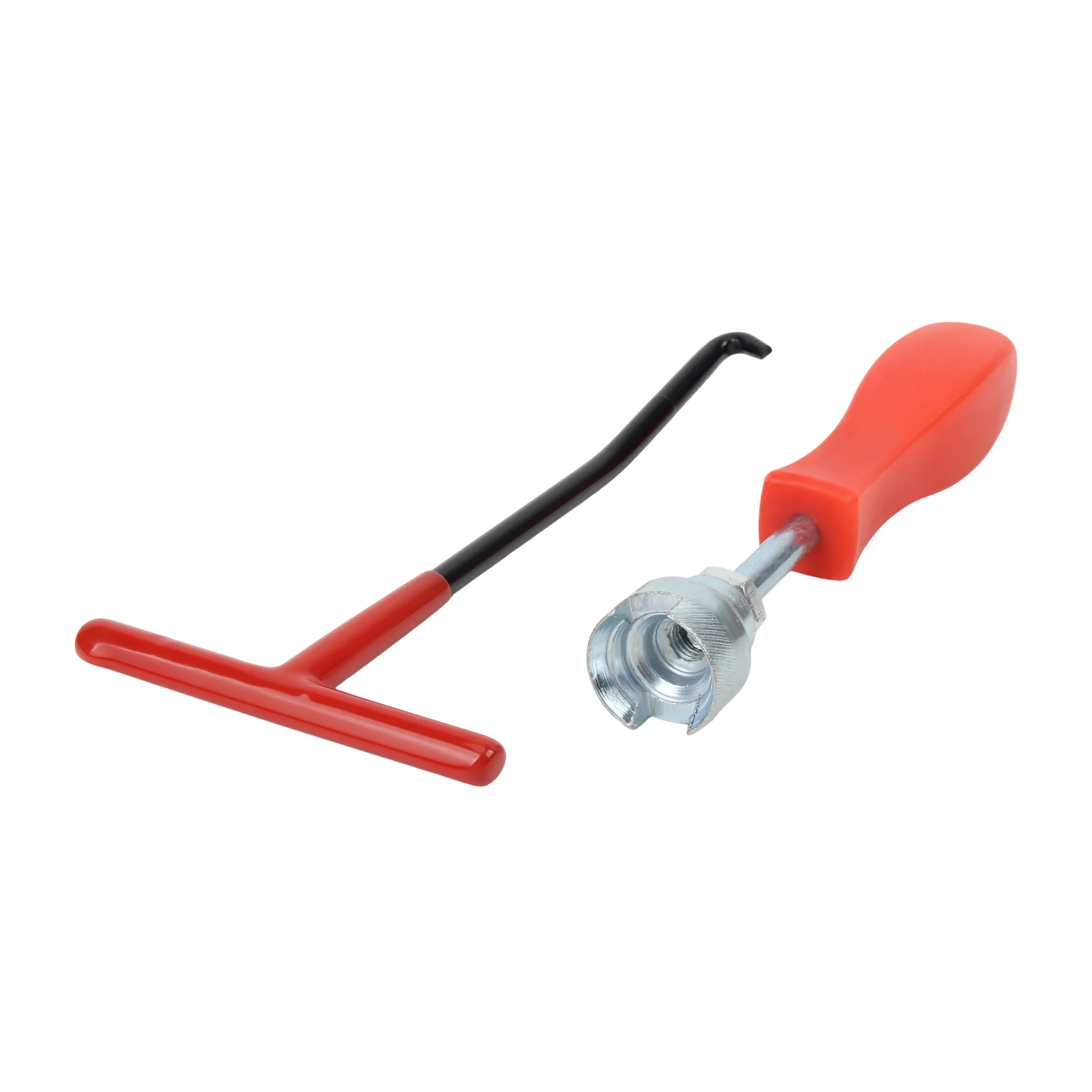 Motorcycle Exhaust Spring Hooks Tool T Handle Hooks Snowmobile Spring Puller Removal Brake Caliper Repair Tool