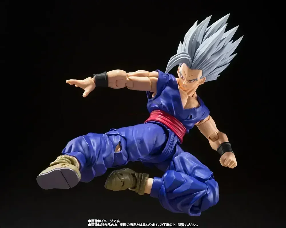 Bandai Dragon Ball Anime Figure Shf Son Gohan Super Hero Figure S.h.figuarts Son Gohan Beast Shf Ko Pvc Action Model Toys Kids