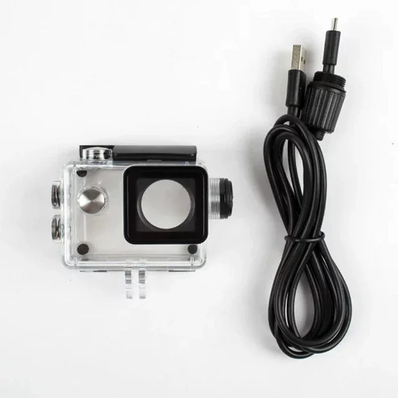 Motorcycle Waterproof Case Waterproof Charging with USB Cable SJCAM SJ4000 Air SJ7000 F60 F68 W8 W9 H9 Action Camera Accessories