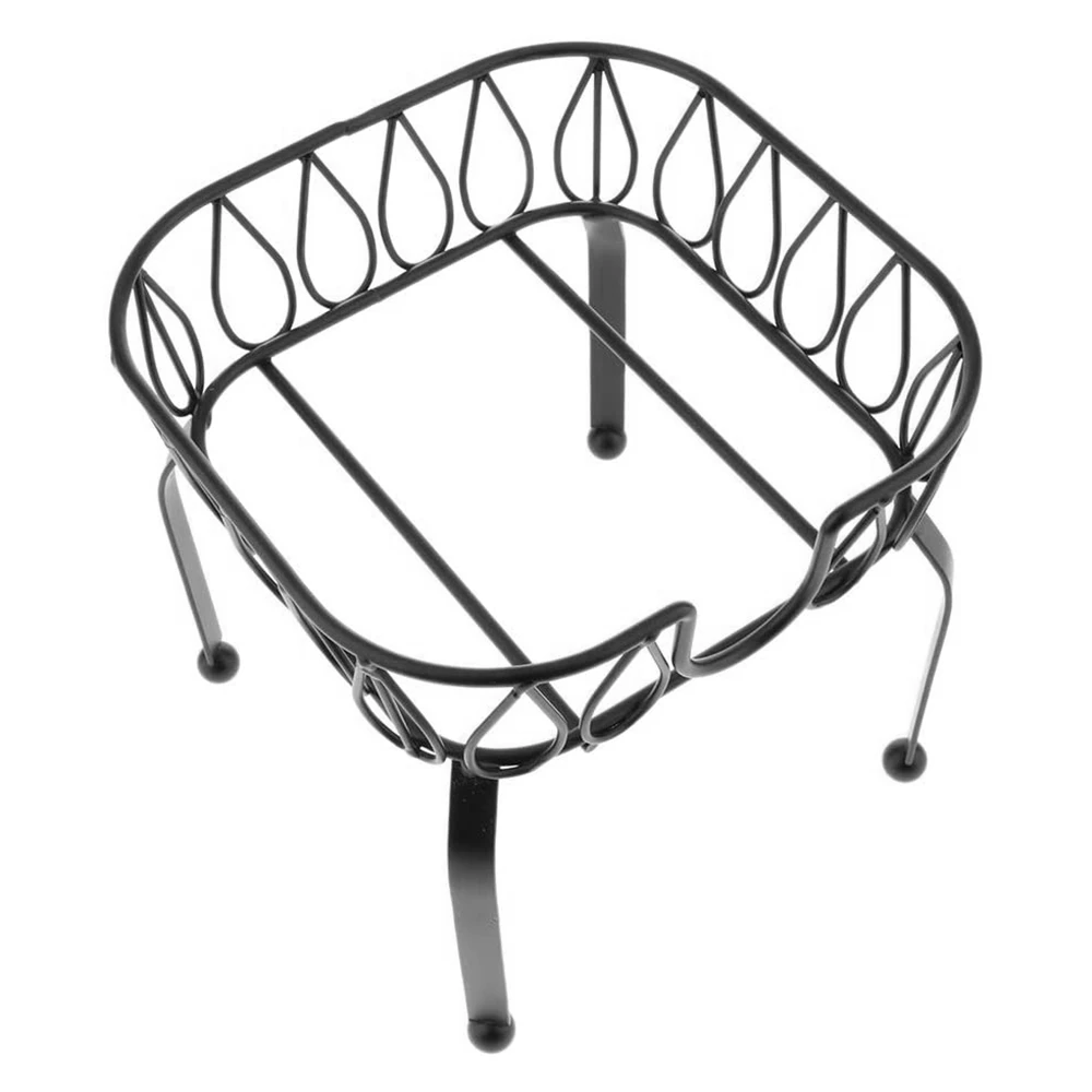 Ablk metal ferro bebida dispensador suporte cesta festa suco balde de chá suporte para pub bar café suco chá vinho cerveja