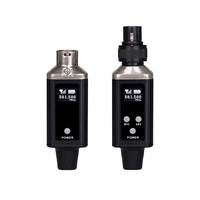 EIF Professional UHF Wireless Mics System Transmitter and Receiver Wired to Wireless Microphone XLR Transmitter Adapter