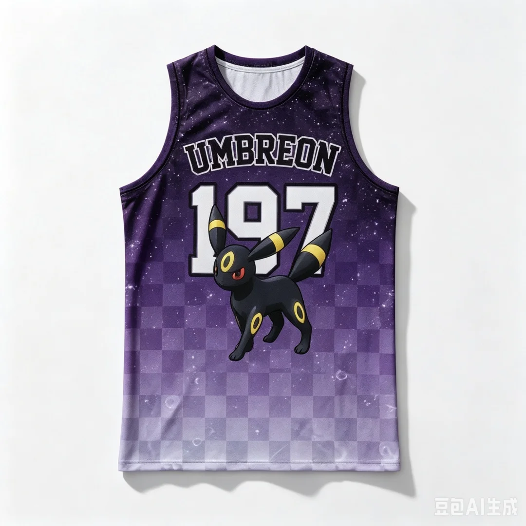 Pokémon Grafik-Basketballtrikot Scizor Umbreon Espein Ärmellose Weste Sommer Sport Herren T-Shirt Kinder- und Damenbekleidung ﻿ – Detail 4