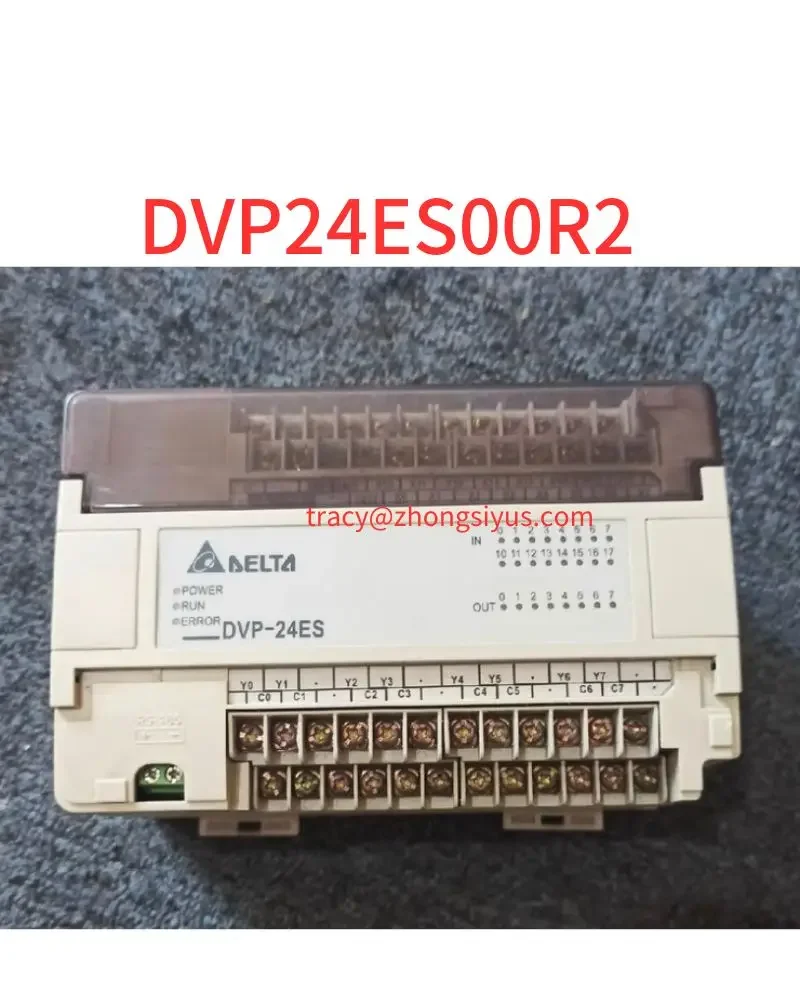 Second-hand PLC programmable controller, DVP24ES00R2, spot. Function Pack