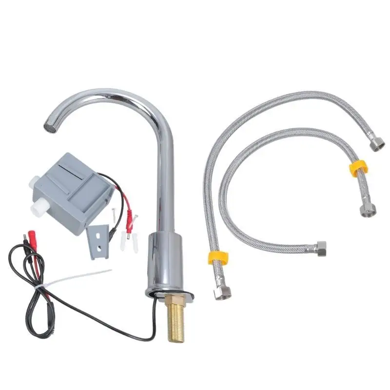 

Y1UD Modern Styles Brass Kitchen Faucet With Automatic Sences and Pull Down