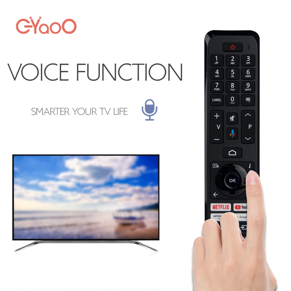 TV Remote Control For Vestel Smart TV Remoto with Voice Function