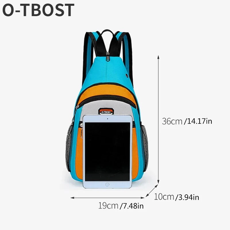 O-TBOST New Trend Chest Bag and School Bag Multifunctional Oxford Cloth for Outdoor activities