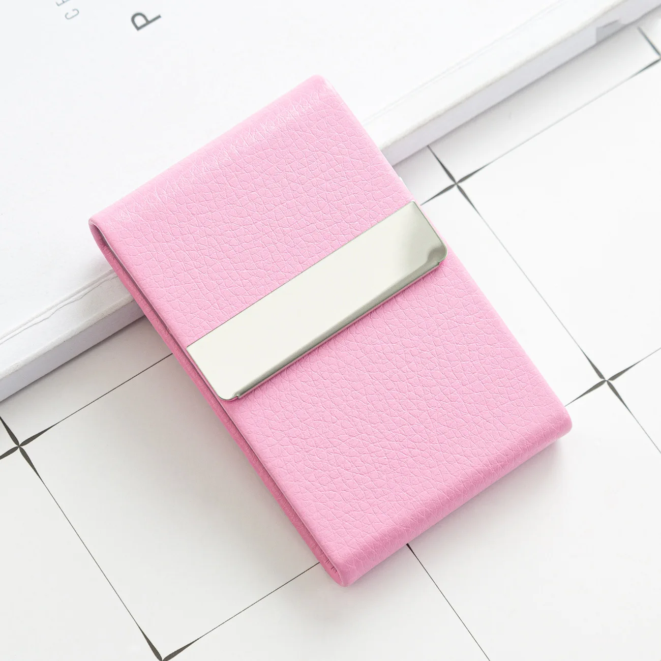 Woman Card Holder Men ID Blocking Aluminum Metal Slim Wallet Money Bag Anti-scan Credit Card Holder Thin Case Small Male Wallet