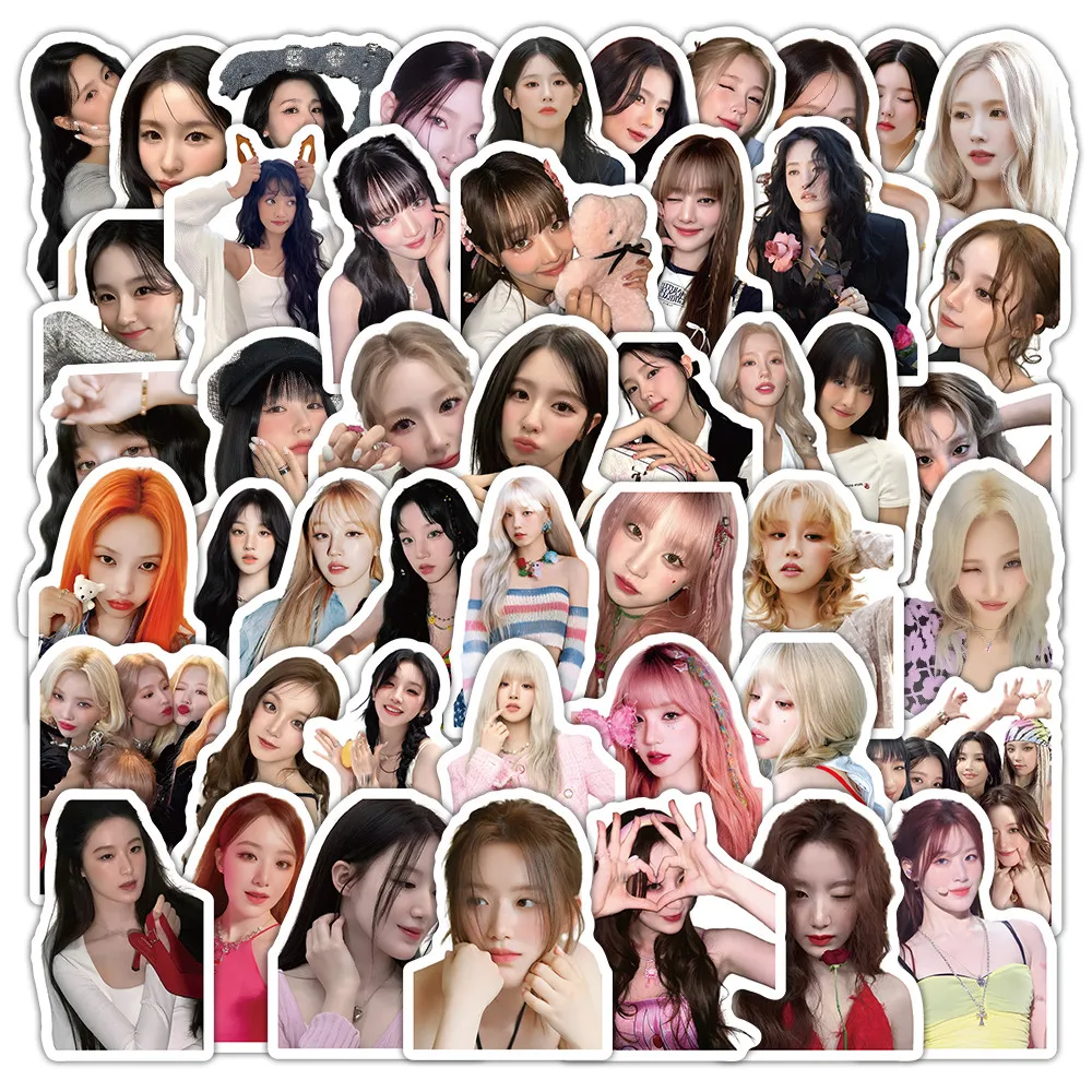 مجموعة ملصقات K-beauty (G)I-DLE مكونة من 100 ورقة - جرافيتي مجموعة البنات للمجلات وحقائب مستحضرات التجميل وديكور الحفلات #2