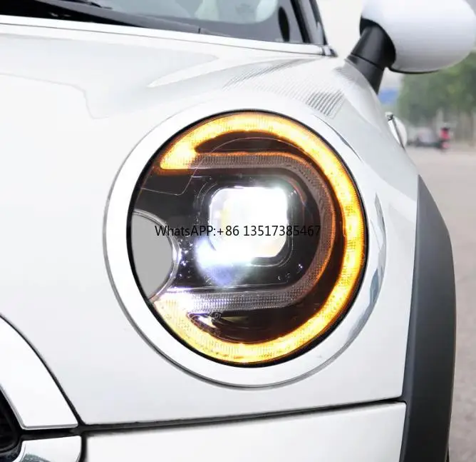 Feux de voiture archaïques Mini R55 JCW LED lampe avant 2007-2013 Cooper S pour BMW Mini Cooper Clubman R55 R56 R57 phares