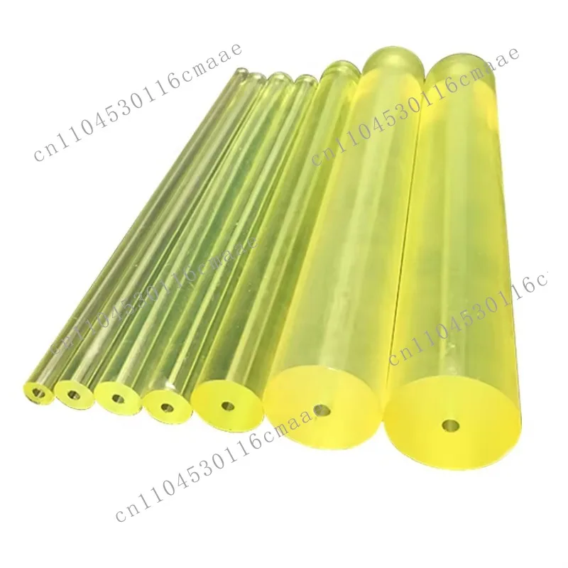 Replace rubber polyurethane perforated rods with good shock absorption properties