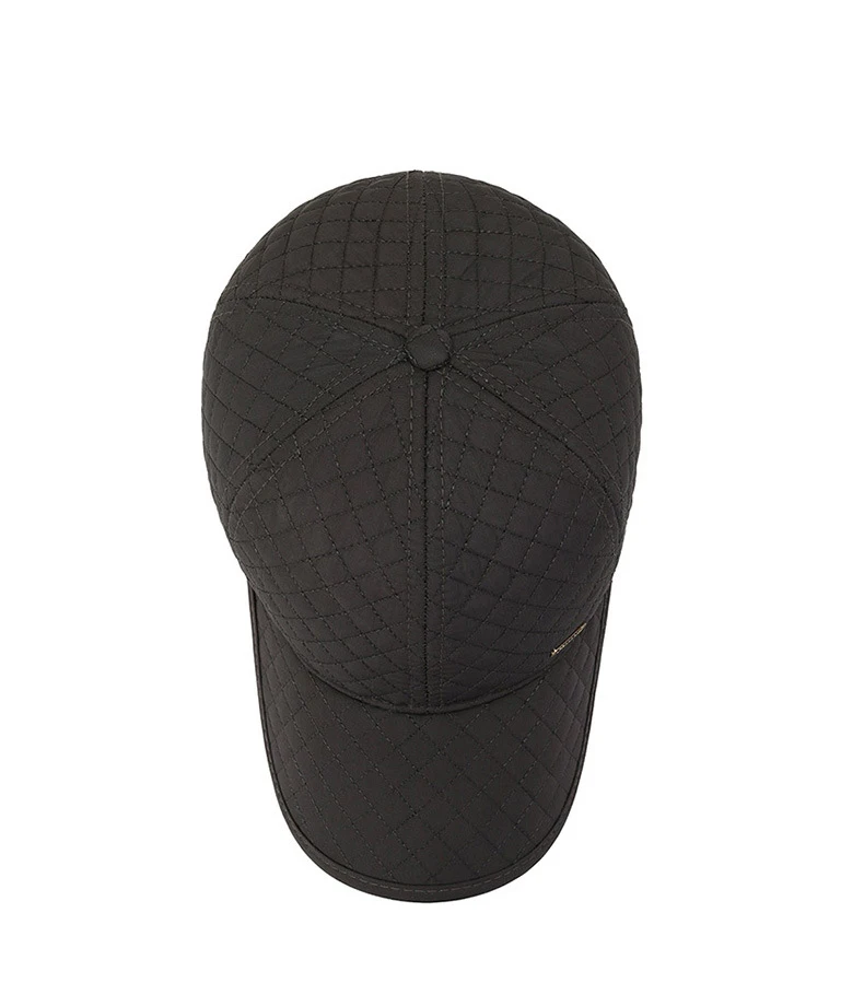 Winter Dicker Baseball Kappe Für Männer Mit Ohrenklappen Warm Halten Baumwolle Snapback Kappe Männlichen Vater Hut Ohr Schutz Casquette – Detail 8