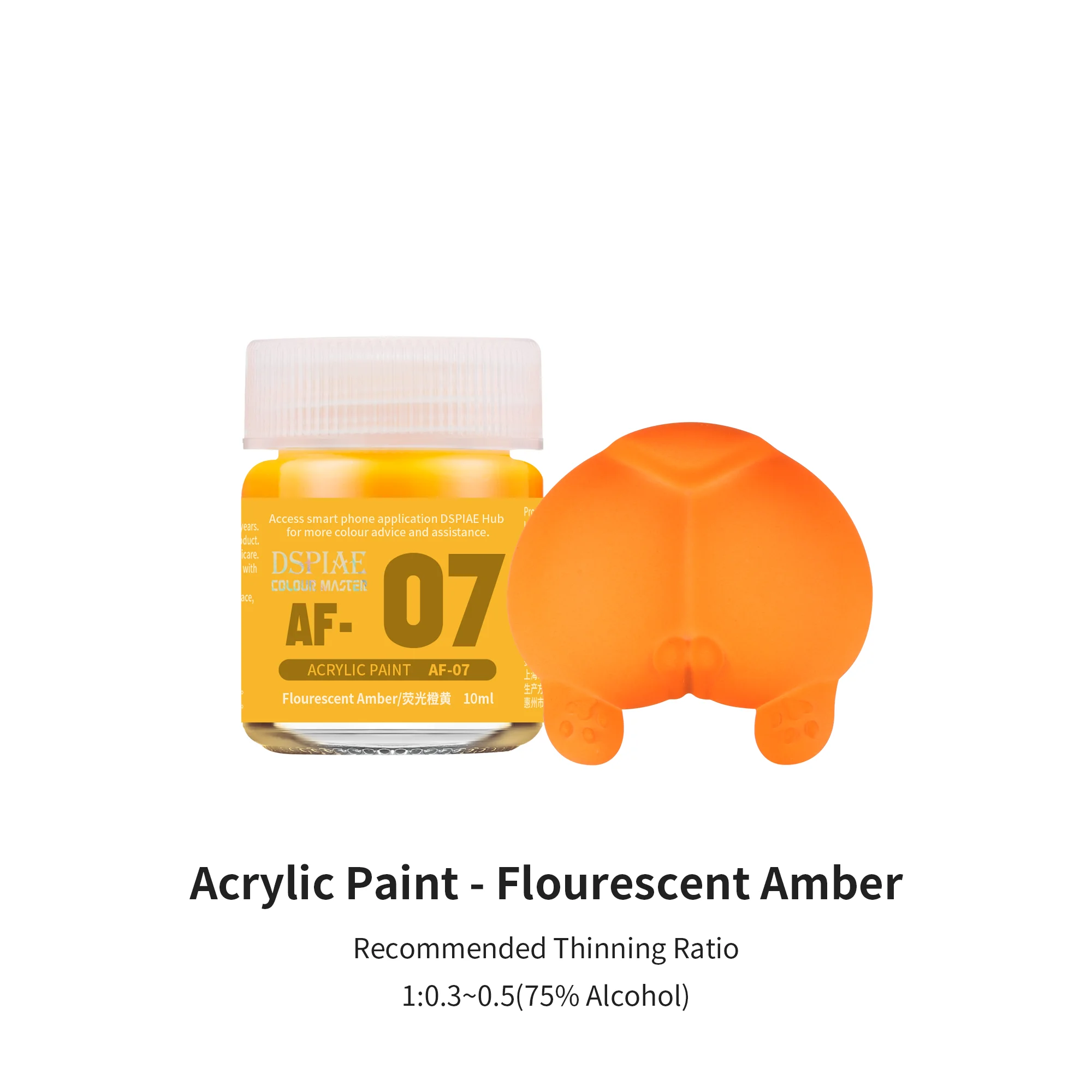 Dspiae Af Acrylverf-Fluorescerende Kleuren