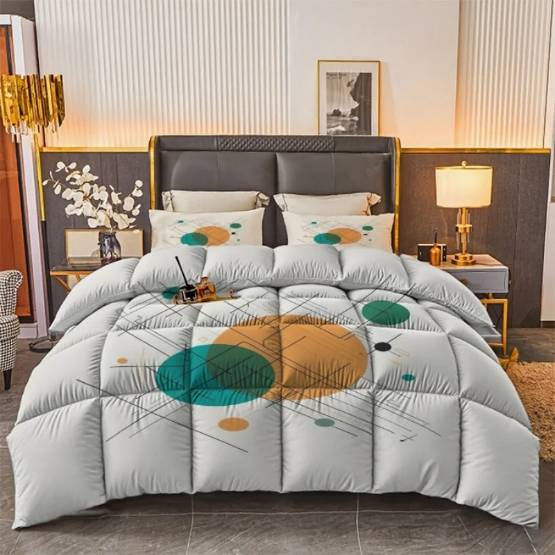 

Single Double Bed Comforter,Soft Light Breathable Microfiber All Seasons Quilt Full Queen Home Bedding 173*229cm Drop Shipping