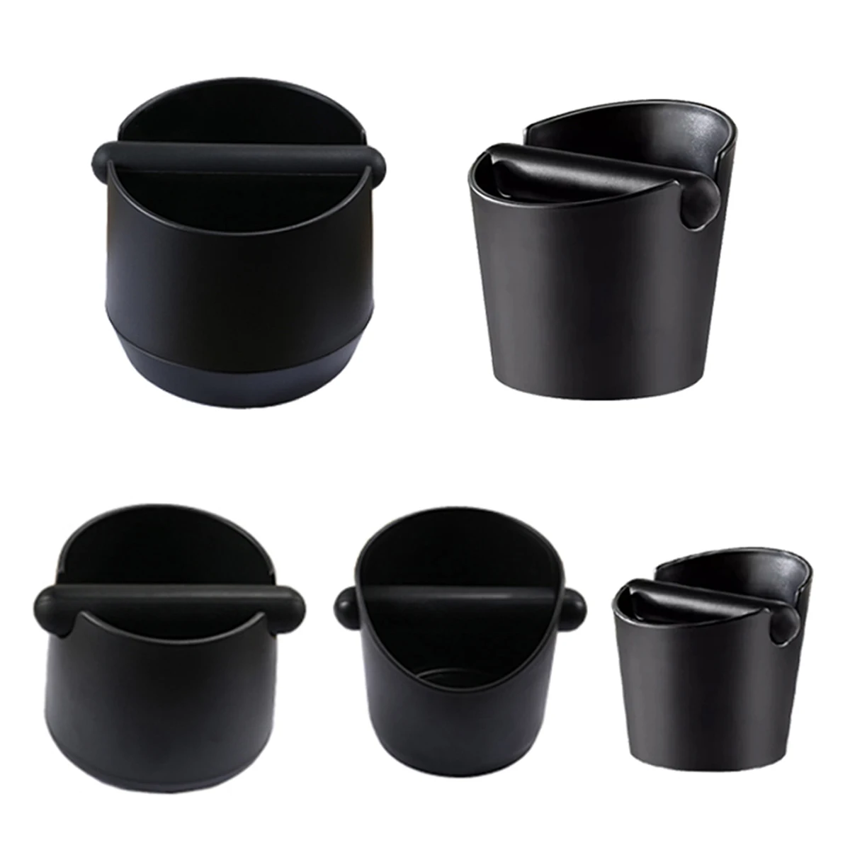 Household Small Powder Slag Box Slag Tank Coffee Knock Slag Bucket Anti-slip Waste Residue Bucket Coffee Grounds Recycl Bucket