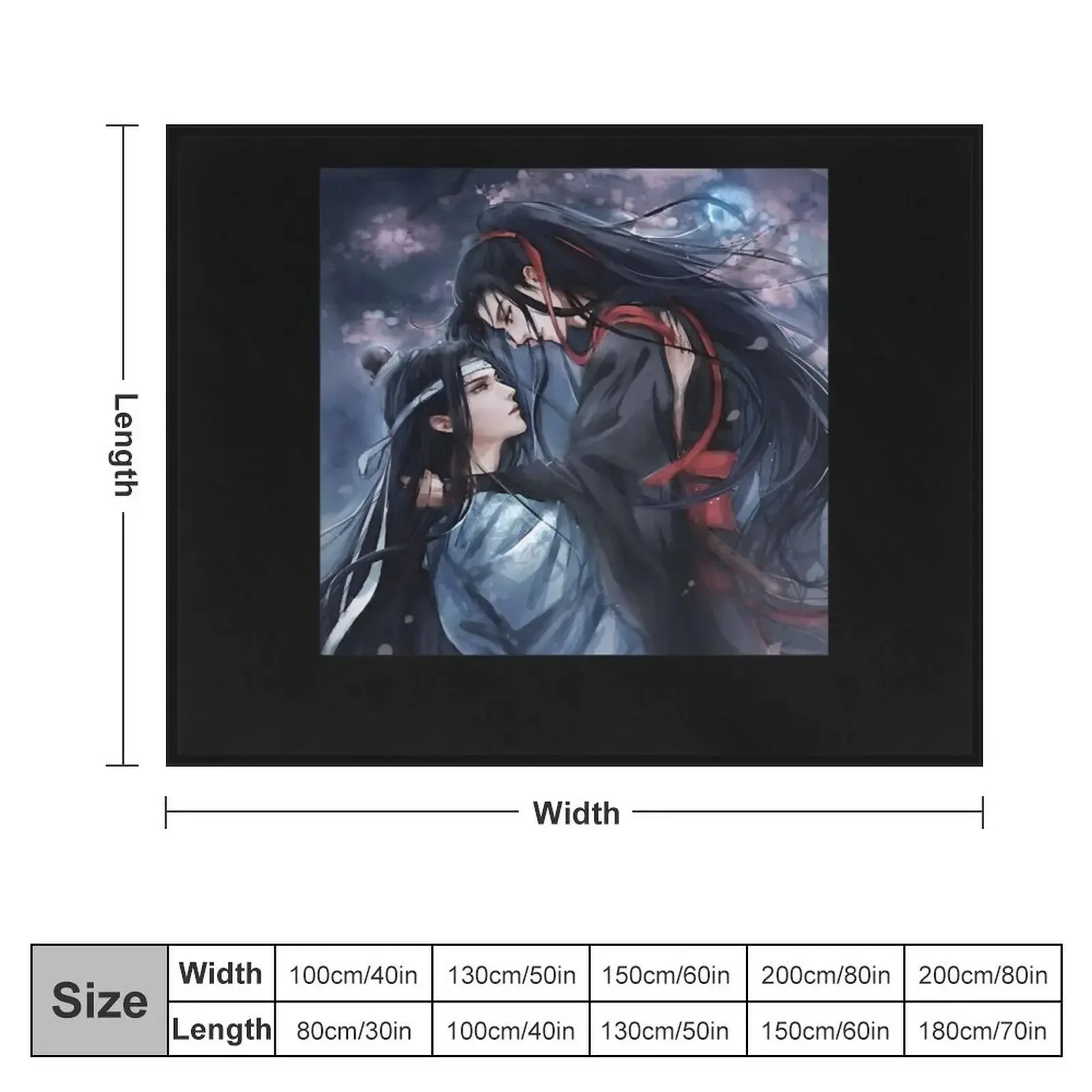 Mens My Favorite Mo Dao Zu Shi Gift For Birthday Throw Blanket Luxury Throw Custom Decorative Beds Blankets