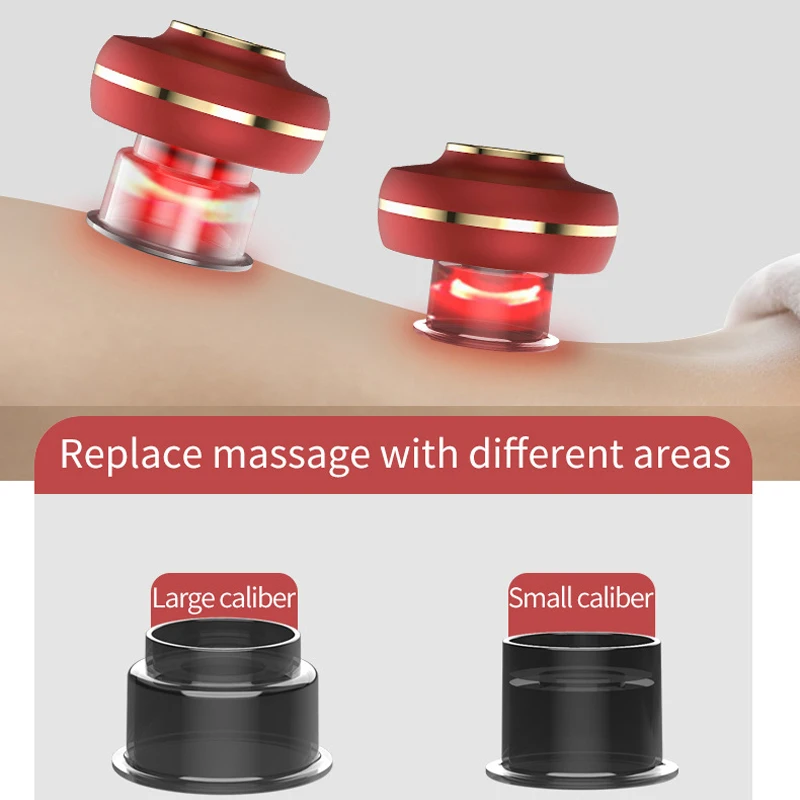 Vacuum Cupping Massager Suction Cup Electric Guasha Scraping Gua Sha Massage Anti Cellulite Slimming Body Cuppings Beauty Health