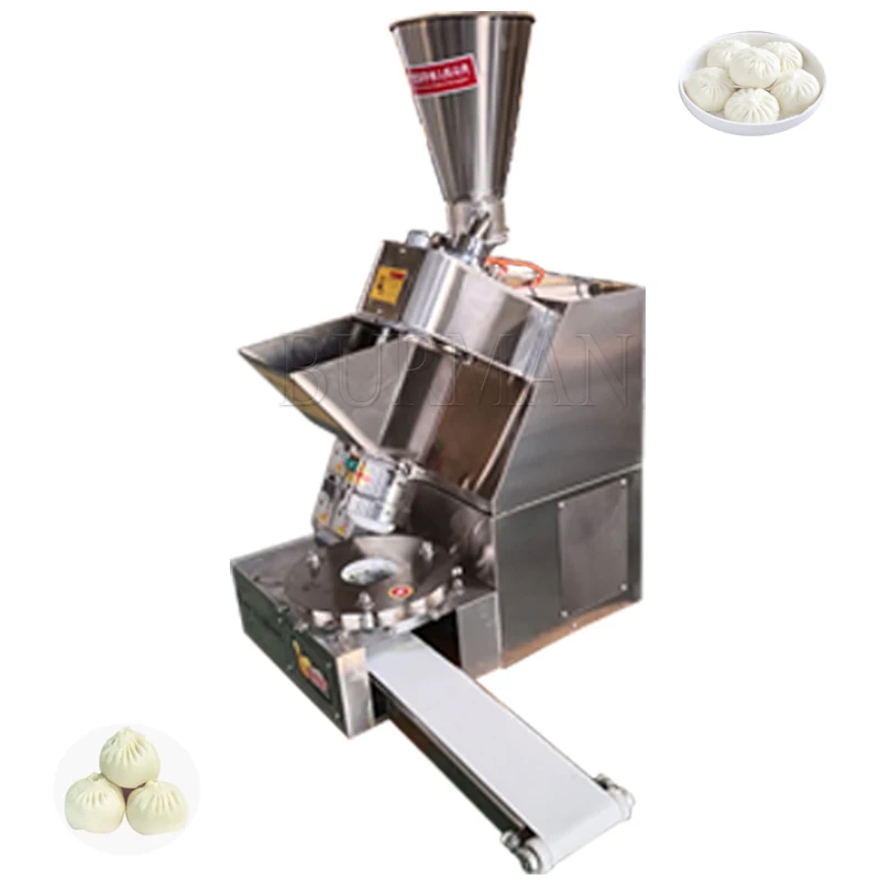 China Factory Automatic Small Momo Bun Making Machine Steamed Vegetable Stuffed Bun Machine