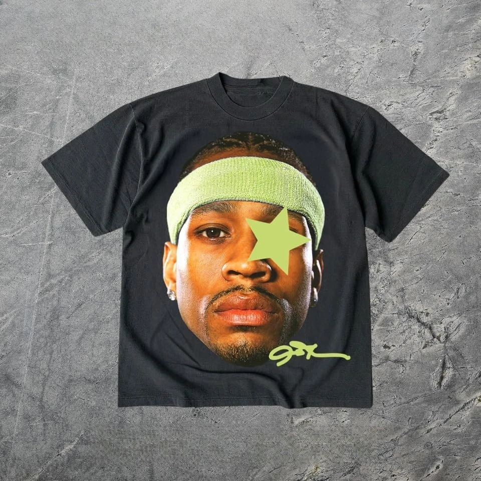 تي شيرت قطني للرجال مريح مناسب جرافيك عتيق مطبوع عليه توقيع تي شيرت صيفي ملابس غير رسمية عالمية الأكثر مبيعًا قماش قابل للتنفس