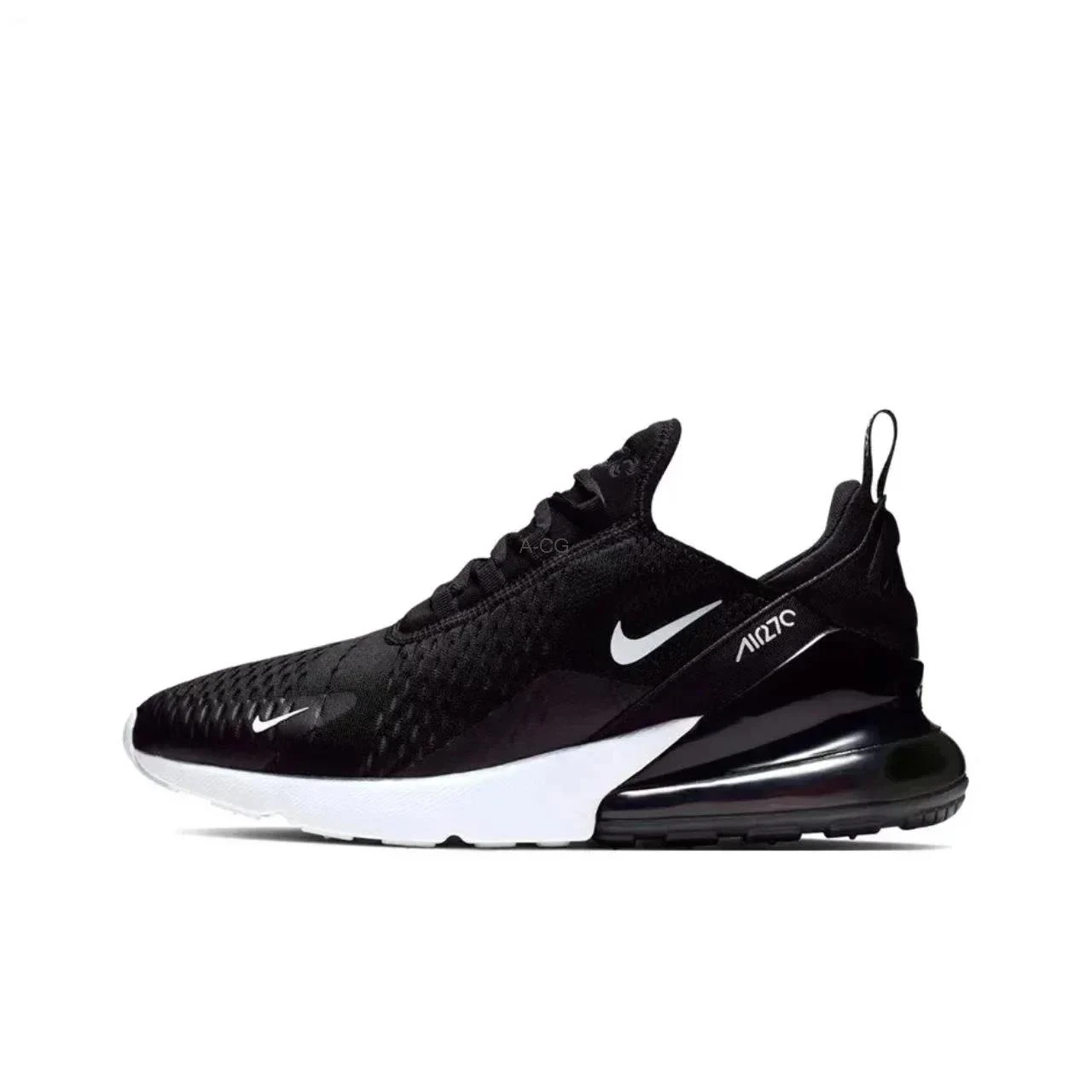 Nike Air Max 270 Breathable and Wear-resistant Air Cushion Shock-absorbing Men's and Women's Outdoor Running Shoes 270-7