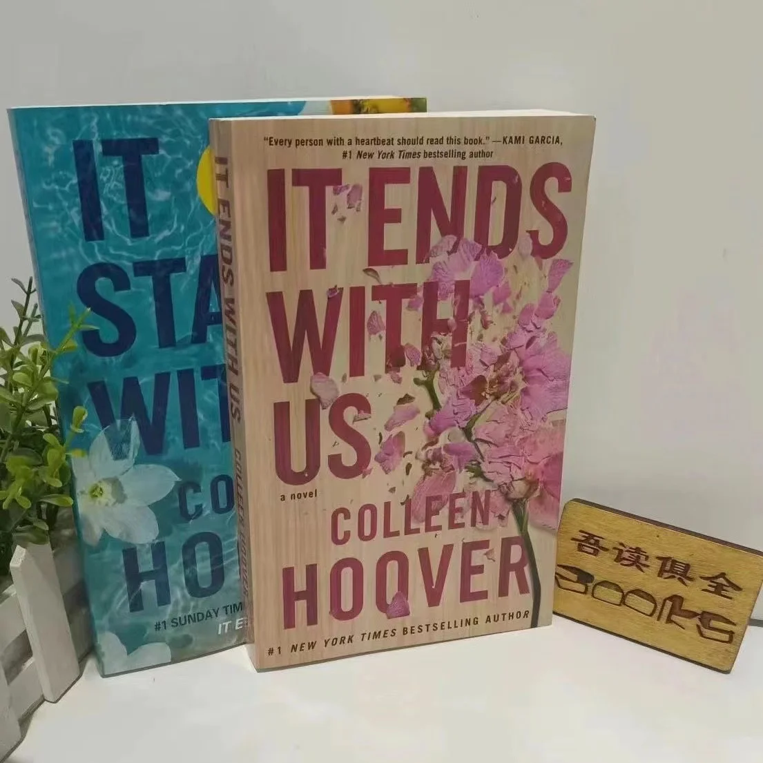 Het Begint Bij Ons Door Colleen Hoover/Het Eindigt Met Ons Romanboek In Het Engels #1 Bestseller Paperback