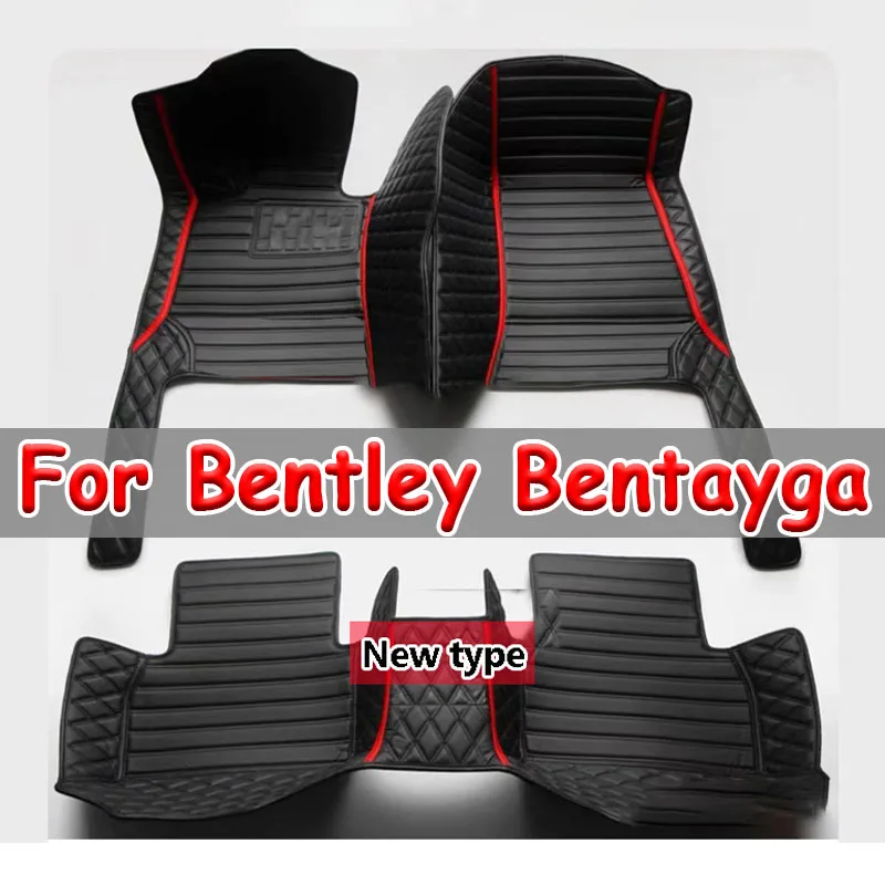 

Car Floor Mats For Bentley Bentayga Four Seats 2016 2017 Custom Auto Foot Pads Automobile Carpet Cover Interior Accessories