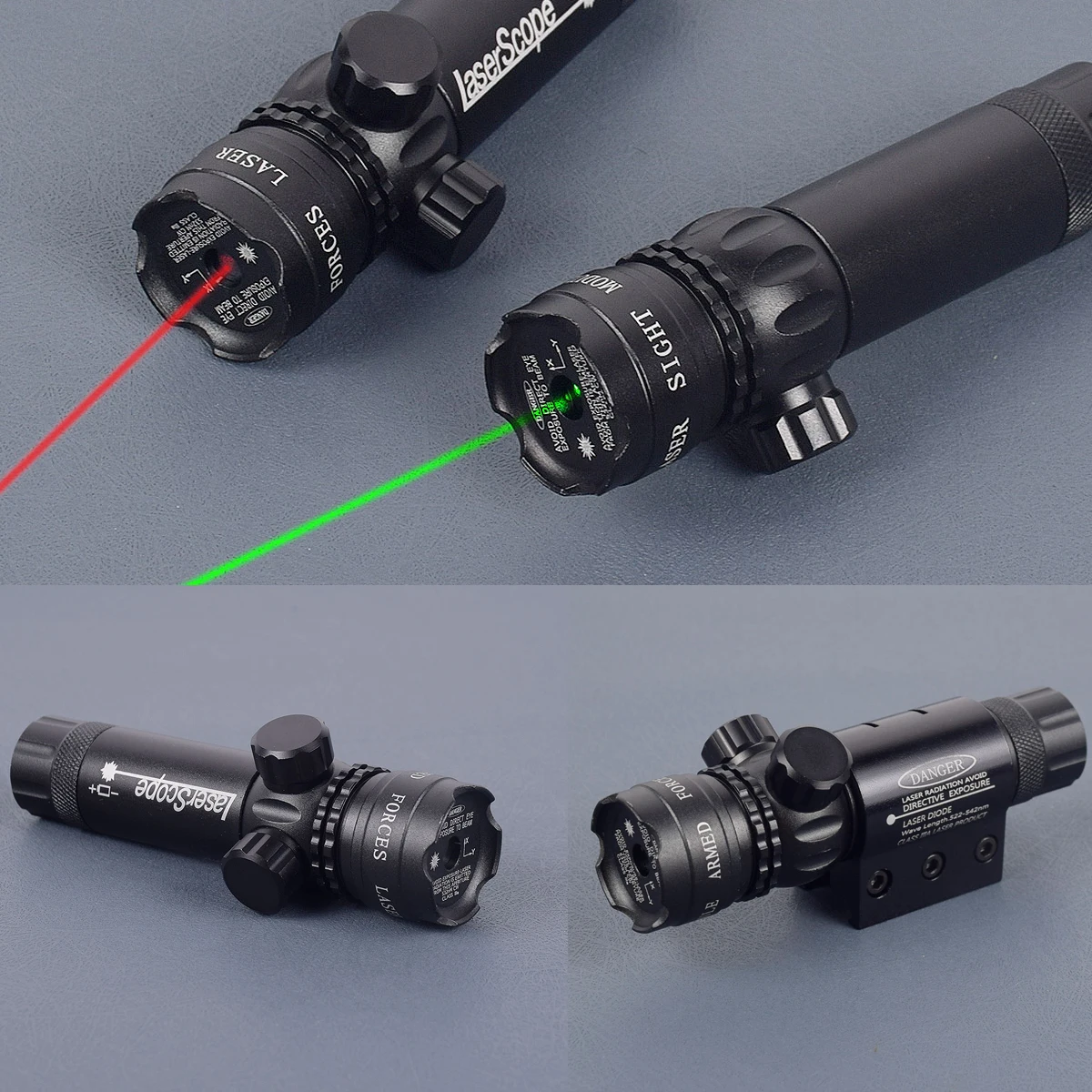 

Green Laser Sight Durable Red Laser Sight Light Equipment 532nm Scope with Switch Picatinny Strong Laser Fit 20mm Rail