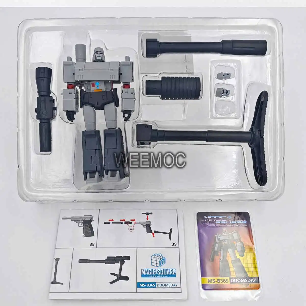 Transformacja Magic Square MS-B36S Figurka Akcji Doomsday MS-toys