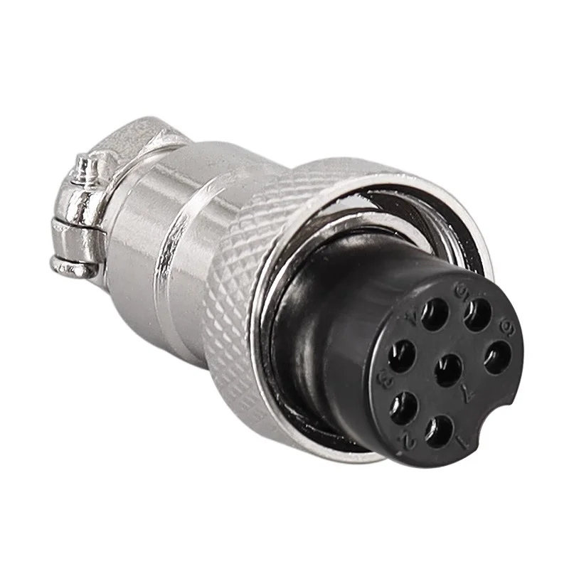 5PCS Aviation Plug Butt Soldering Sockets - GX12/GX16/GX20, 2/3/4/5/6/7/8/9/10Pin Wire Docking Connectors