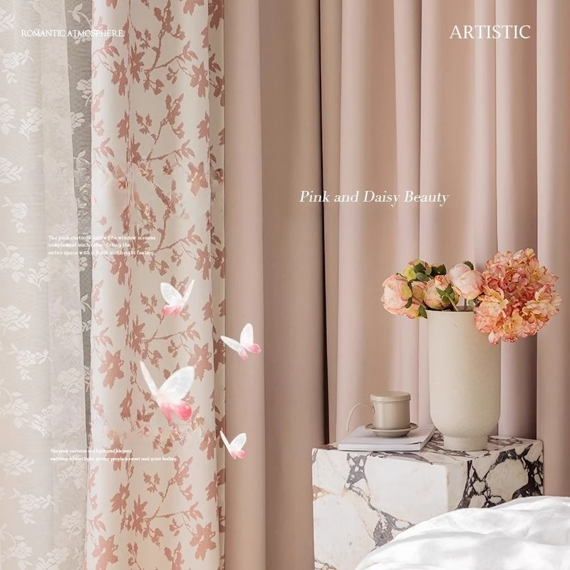

Sample Custom Luxury Curtains for Living Room Full Blackout Bedroom Thickened Sued Fabric Thermal Insulated Custom Size