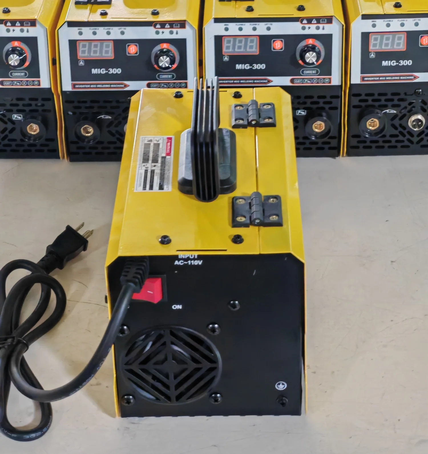 عالية الجودة MIG-300 Mig/Mma/Tig 3 في 1 آلة لحام تدفق الأساسية لحام 220 فولت ماكينة لحام Mig لا لحام الغاز للحام #5
