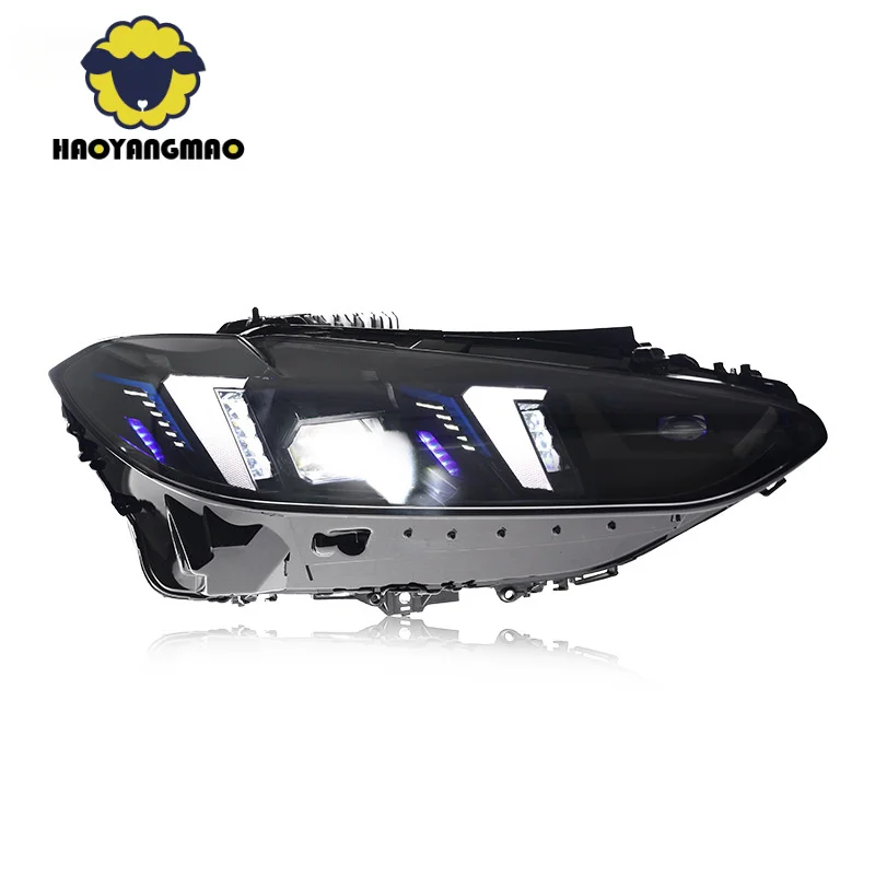 

Suitable for 21-24 4 Series Headlight Assembly G22 Modified M4 Fang Style LED Daytime Running Light Steering Lens