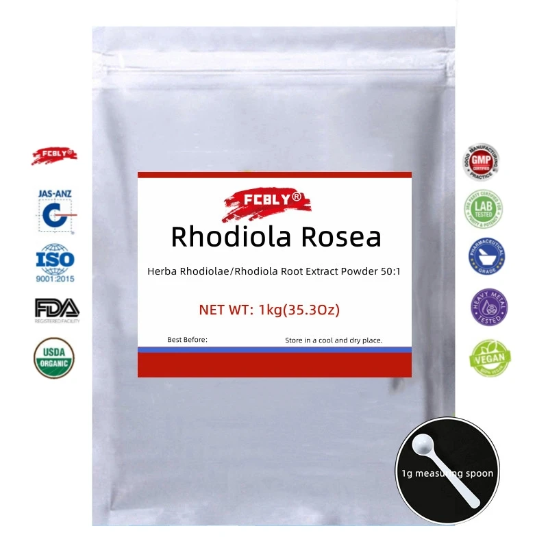 Rhodiola Rosea 추출물, 산화 방지 및 미백, 50:1, 50-1000g, 최신 제품 