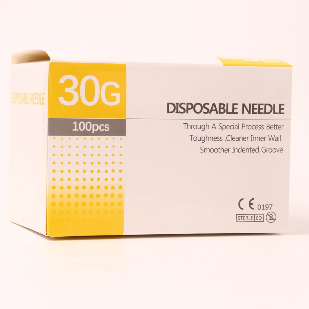 100 Stück 27G 29G 30G Superfeine Kleine Schmerzlose Nadeln 4mm 13mm 25mm Ultrafeine Zähne Augenlid-Werkzeugnadeln – Detail 6