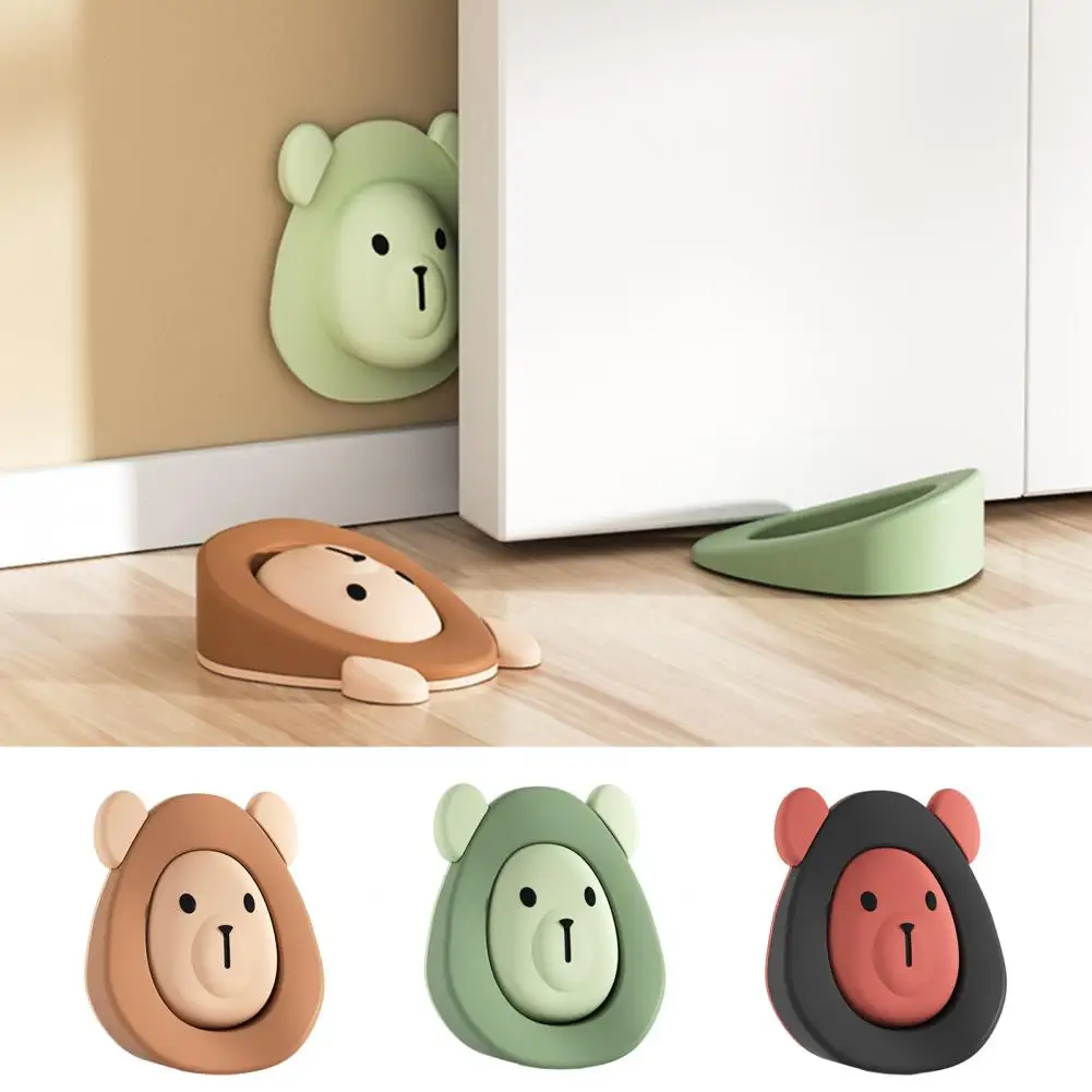 

Door Stopper Cartoon Shape Non-slip Stop Room Door Holder Hidden Doorstop Furniture Door Hardware