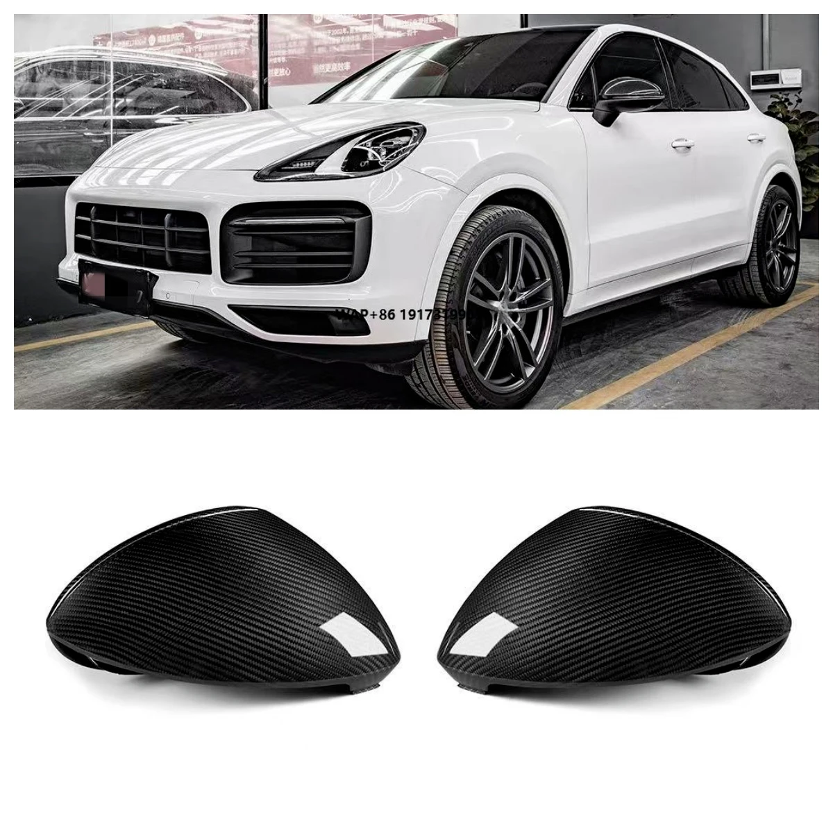 

Hot Selling Product 2018-2021 Car Rearview Mirror Cover Suitable for 9ya Dry Carbon Fiber Rearview Mirror Cover