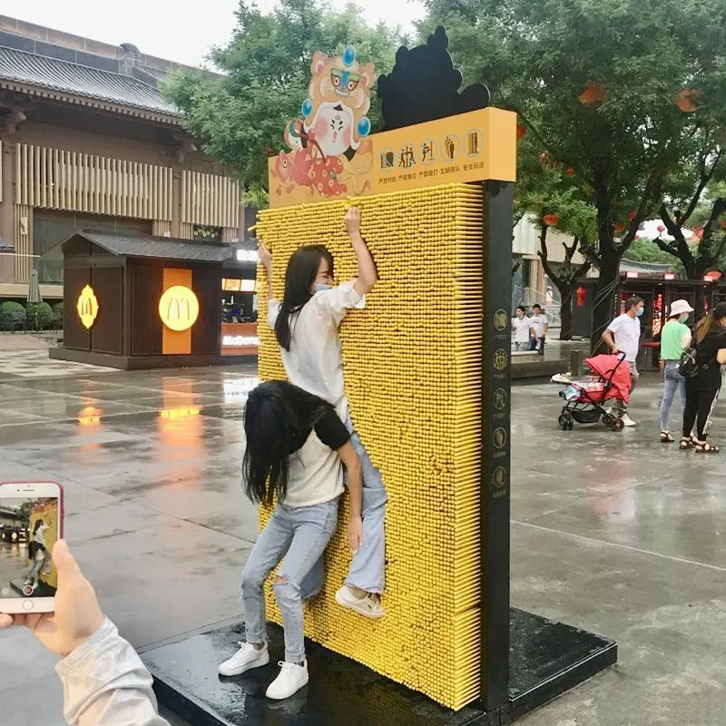 Large Human Body Wall Decompression Variety Needle Warm Field Interactive Device Needle Carving Wall