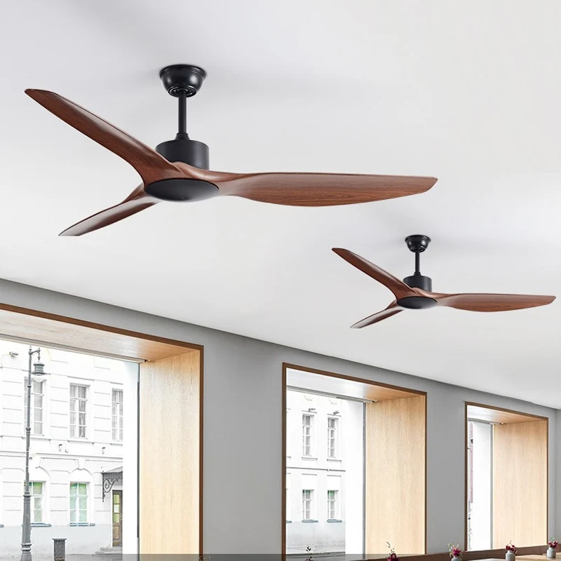 Large 64inch Industrial Ceiling Fan Living Room Household Use Restaurant Commercial Office DC Without a Lamp Strong Winds