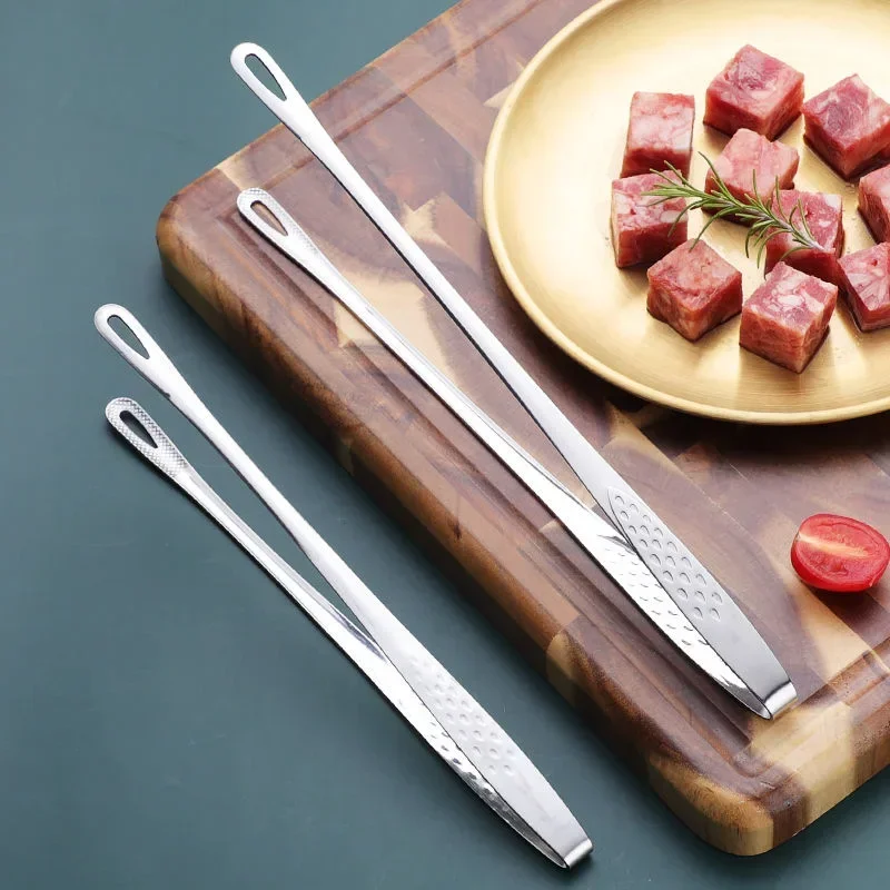 1PC koreański klips do grilla 304 klips do grilla ze stali nierdzewnej kuchnia rozszerzona żywność klips do żywności sklep z grillem specjalne naczynia do steków — zdjęcie 6