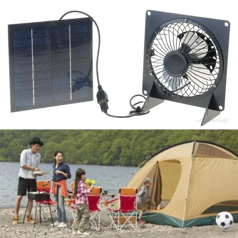 27RB أحادي البلورة مروحة عادم لوحة شمسية لمروحة تهوية تدفقات الهواء الطبيعية