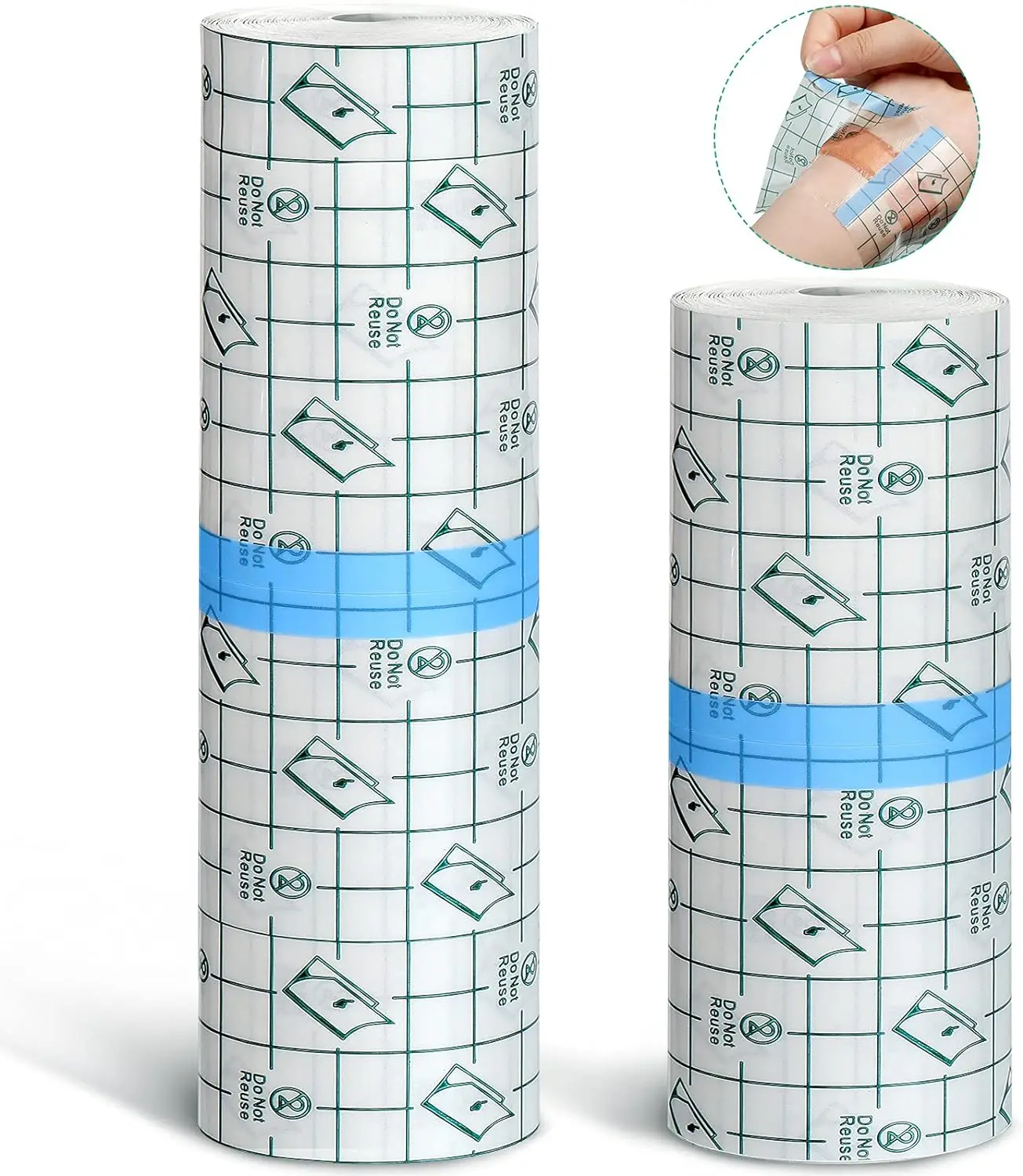 Tattoo Aftercare Waterproof Bandage Roll Transparent Film Dressing Second Skin Healing Protective Clear Adhesive for Tattoo