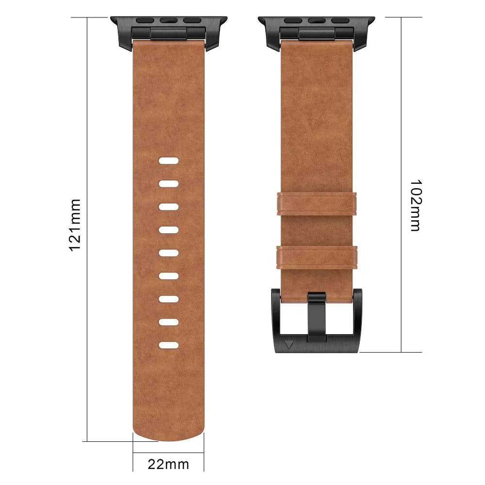 สายหนังสำหรับนาฬิกา Apple ULTRA 2 49mm Series 10 46mm 42mm สร้อยข้อมือแบบห่วงสุดหรูสำหรับ iWatch 9 8 7 45mm 41mm 6 5 4 44/40mm 38mm