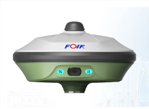 FOIF A70AR High Precision GNSS Receiver Base And Rover Visual Surveying RTK GPS With AR Live Stakeout 6axis IMU Tilt Measurement
