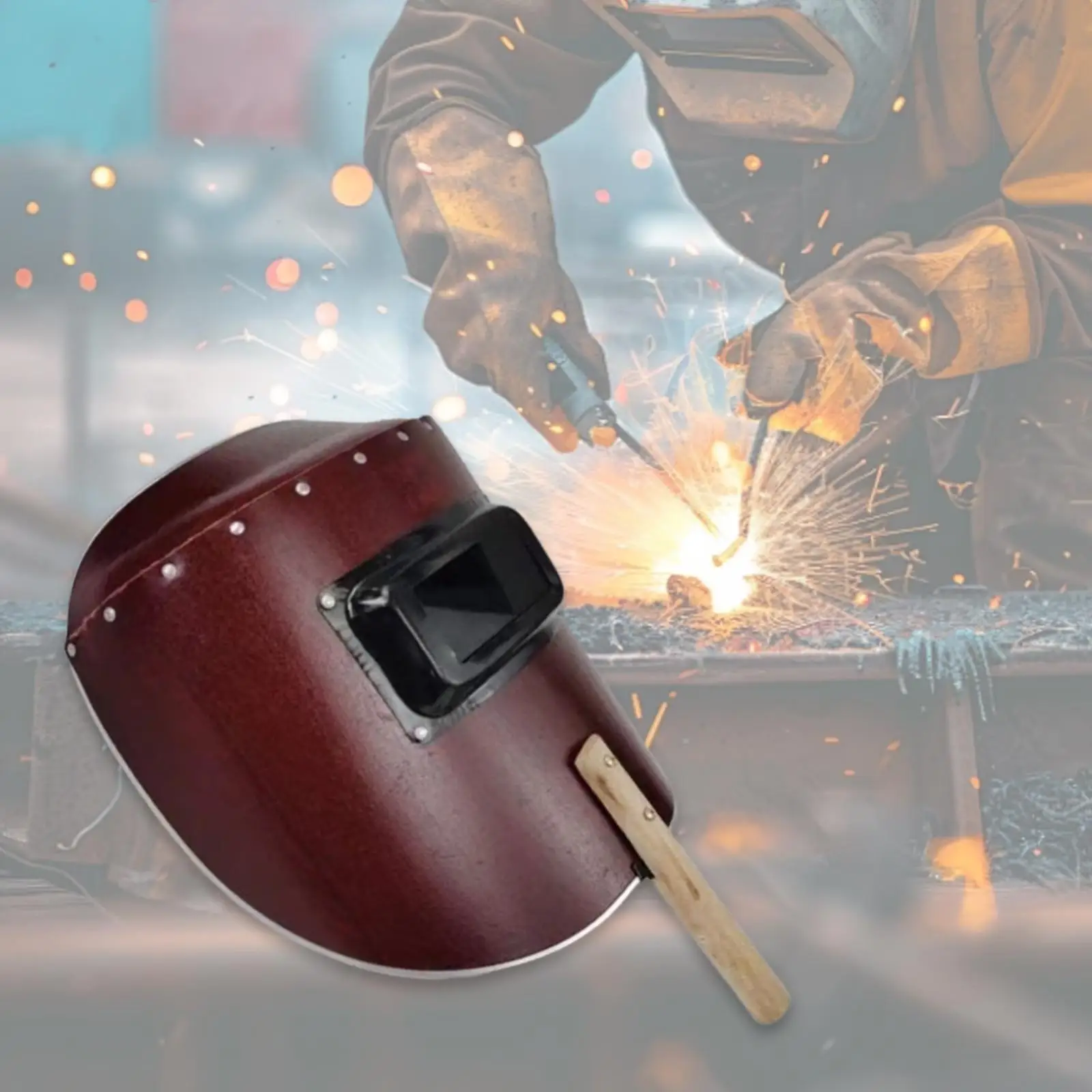 

Handheld Welding Mask Hand Held Welding Shield for Multifunctional Classical