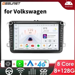 Android Car Radio for VW Volkswagen Skoda Octavia Golf 5 6 Touran Passat B6 Polo Jetta Amarok 2 Din AutoRadio Multimedia GPS