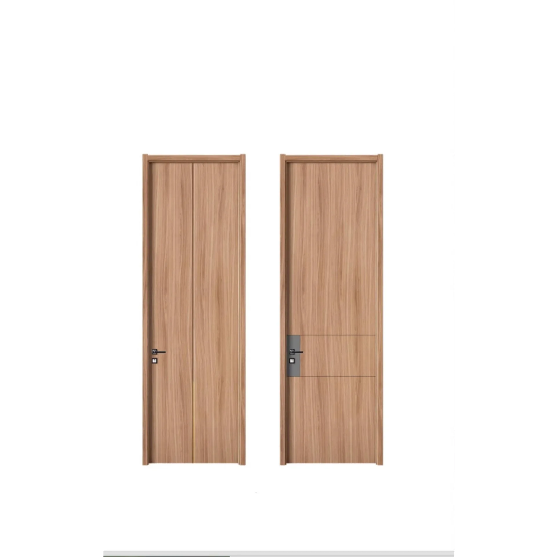 

Indoor solid wood composite door, moisture-proof, soundproof and wear-resistant, modern and simple