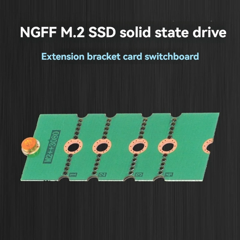 New-M.2 NGFF SSD Solid State Drive 2230 2242 2260 To 2280 Extension Bracket Transfer Card Adapter Board Convert Card