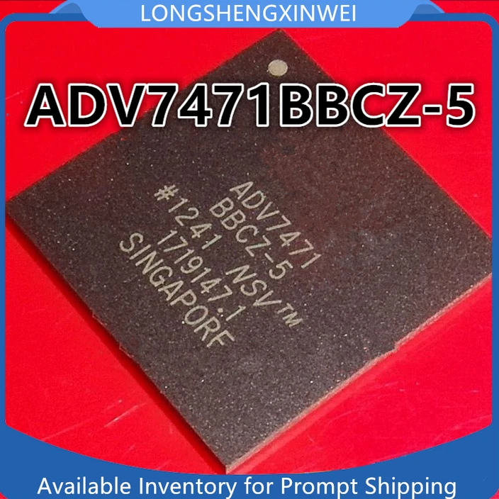 1PCS New Original ADV7471BBCZ-5 ADV7471 BGA Integrated Circuit Chip in Stock